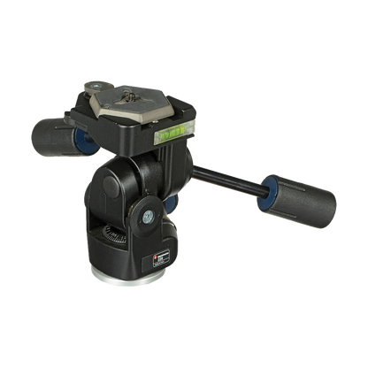 Manfrotto 229 3-Way, Pan-and-Tilt Head with 030-14 Quick Release Plate