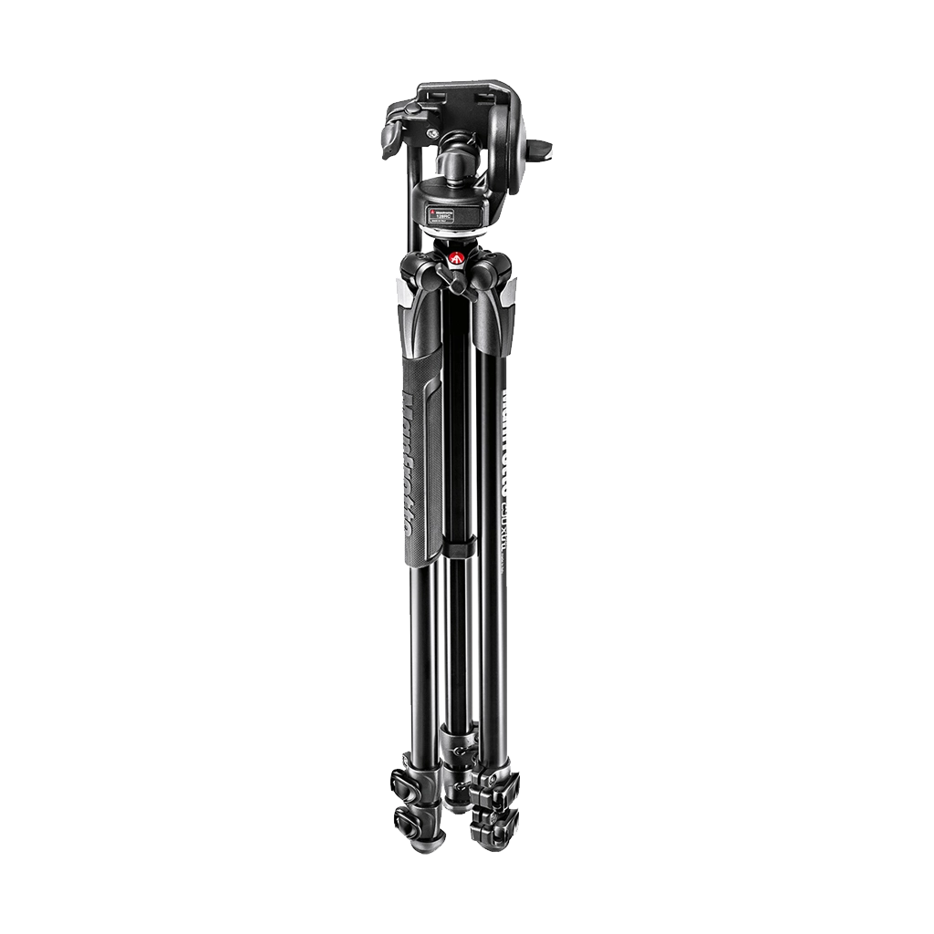 Manfrotto 290 Xtra Aluminum Tripod with 128RC Micro Fluid Video Head