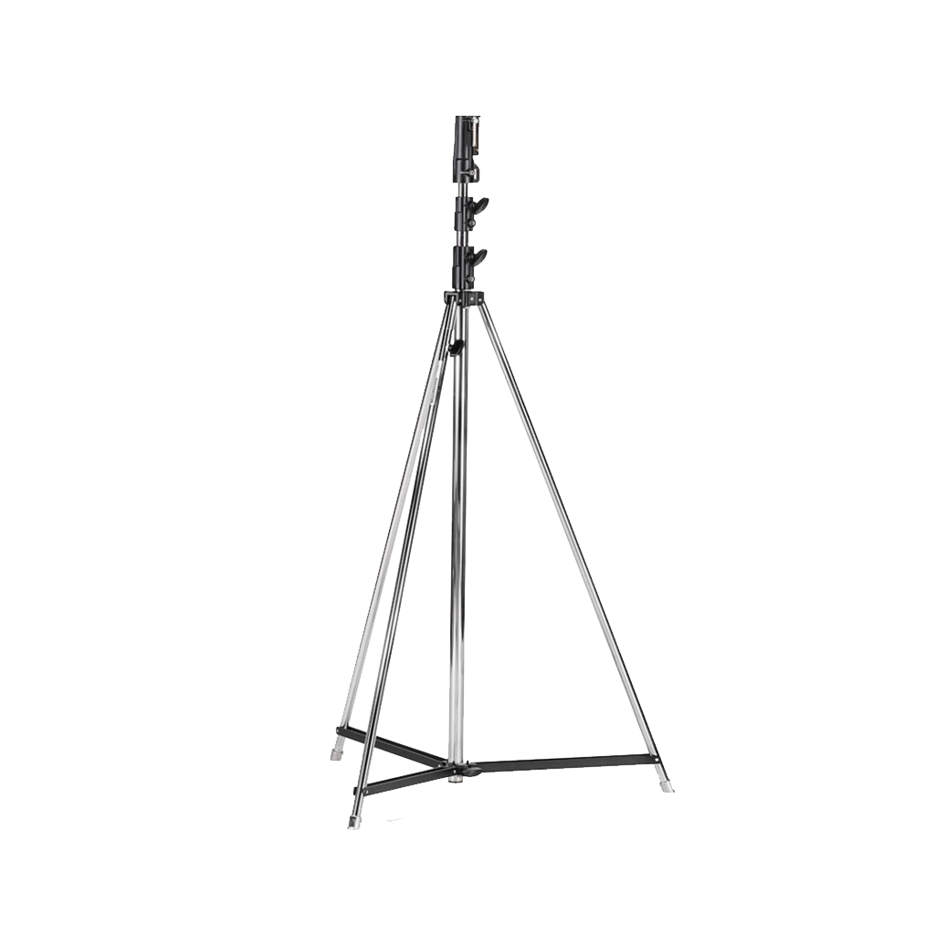 Manfrotto 3072 Tall Steel Cine Stand (Silver)