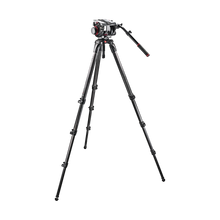 Manfrotto 509HD Head + 536 Carbon Legs + 100PN Bag Pro Video Tripod Kit