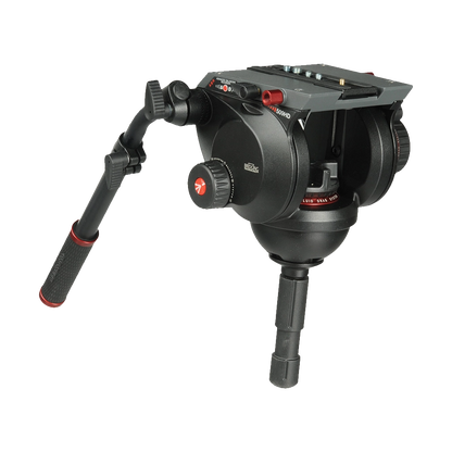 Manfrotto 509HD Head + 536 Carbon Legs + 100PN Bag Pro Video Tripod Kit