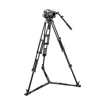 Manfrotto 509HD Head + 545GB Legs + 100PN Bag Pro Video Tripod Kit