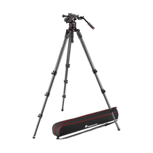 Manfrotto 612 Nitrotech Fluid Video Head and 536 Carbon Fiber Single Leg Tripod