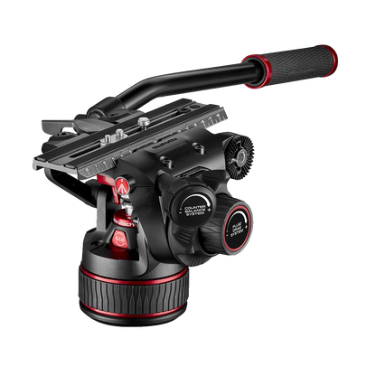 Manfrotto 612 Nitrotech Fluid Video Head and 536 Carbon Fiber Single Leg Tripod