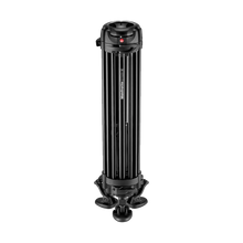 Manfrotto 612 Nitrotech Fluid Video Head and Aluminium Twin Leg Tripod with Middle Spreader
