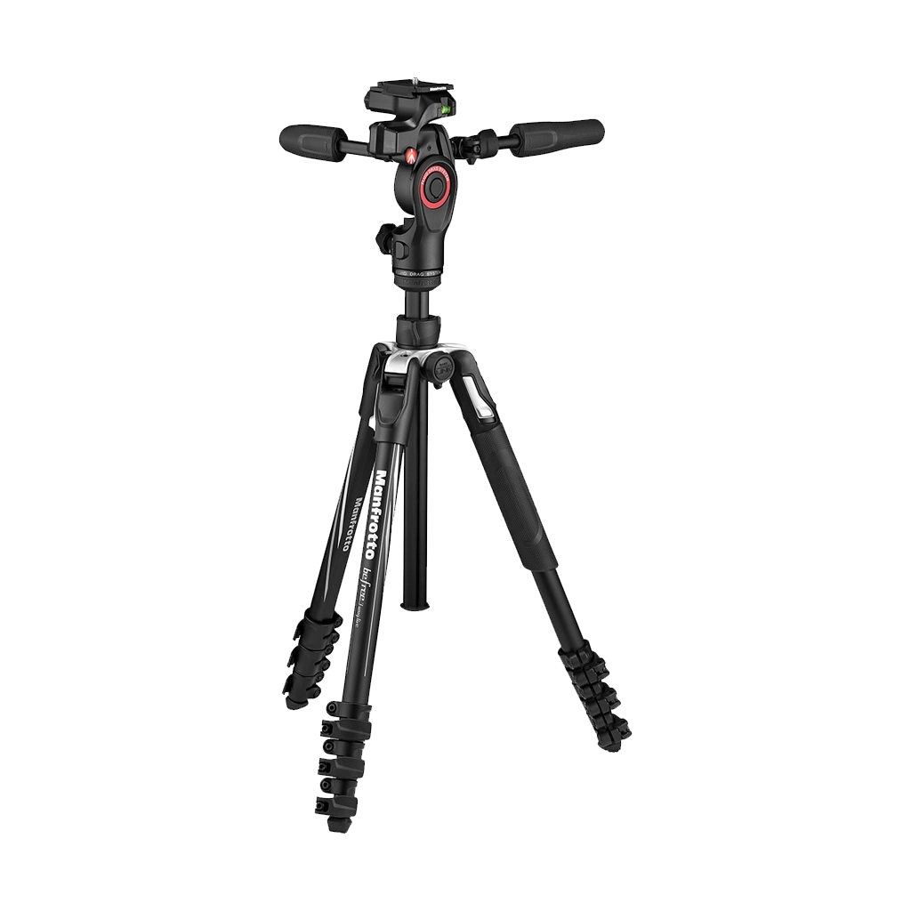 Manfrotto Befree 3-Way Live Advanced Tripod with Video Head
