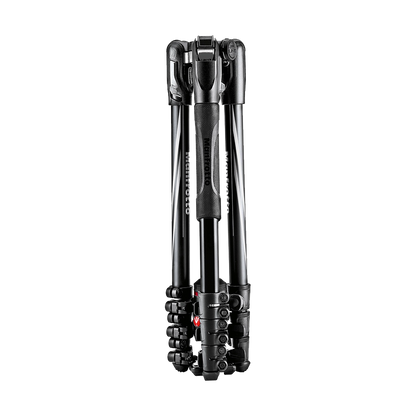 Manfrotto Befree Advanced Travel Aluminum Tripod with 494 Ball Head (Lever Locks, Black)