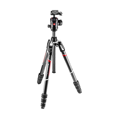 Manfrotto Befree GT Travel Carbon Fiber Tripod with 496 Ball Head (Black)
