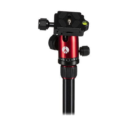 Manfrotto Element Small Aluminum Traveller Tripod (Red)