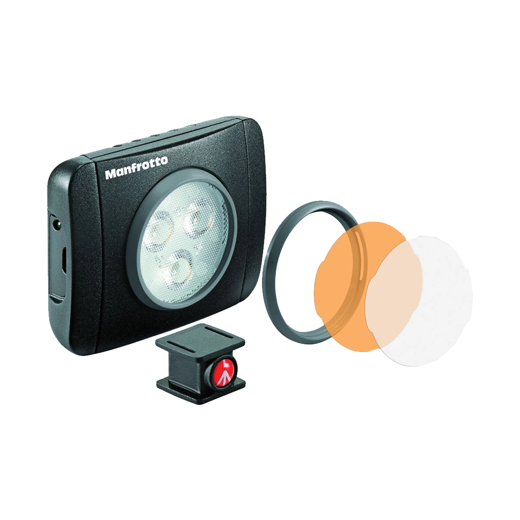 Manfrotto Lumimuse 3 On-Camera LED Light (Black) (Backordered)
