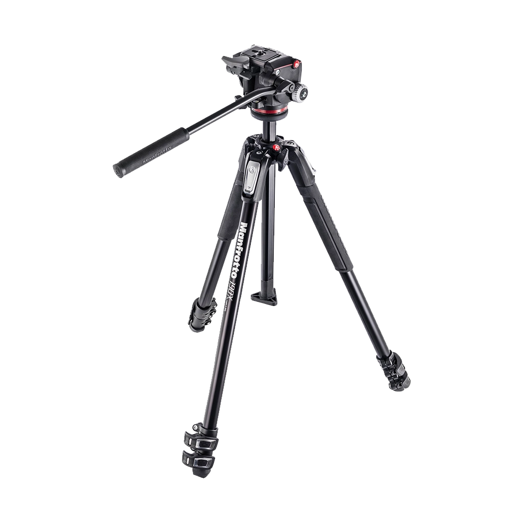 Manfrotto MK190X3-2W Aluminium 3-Section Tripod with 2-Way head