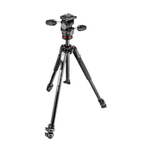 Manfrotto MK190X3-3W1 Aluminum Tripod with 804 MK II 3-Way Pan/Tilt Head