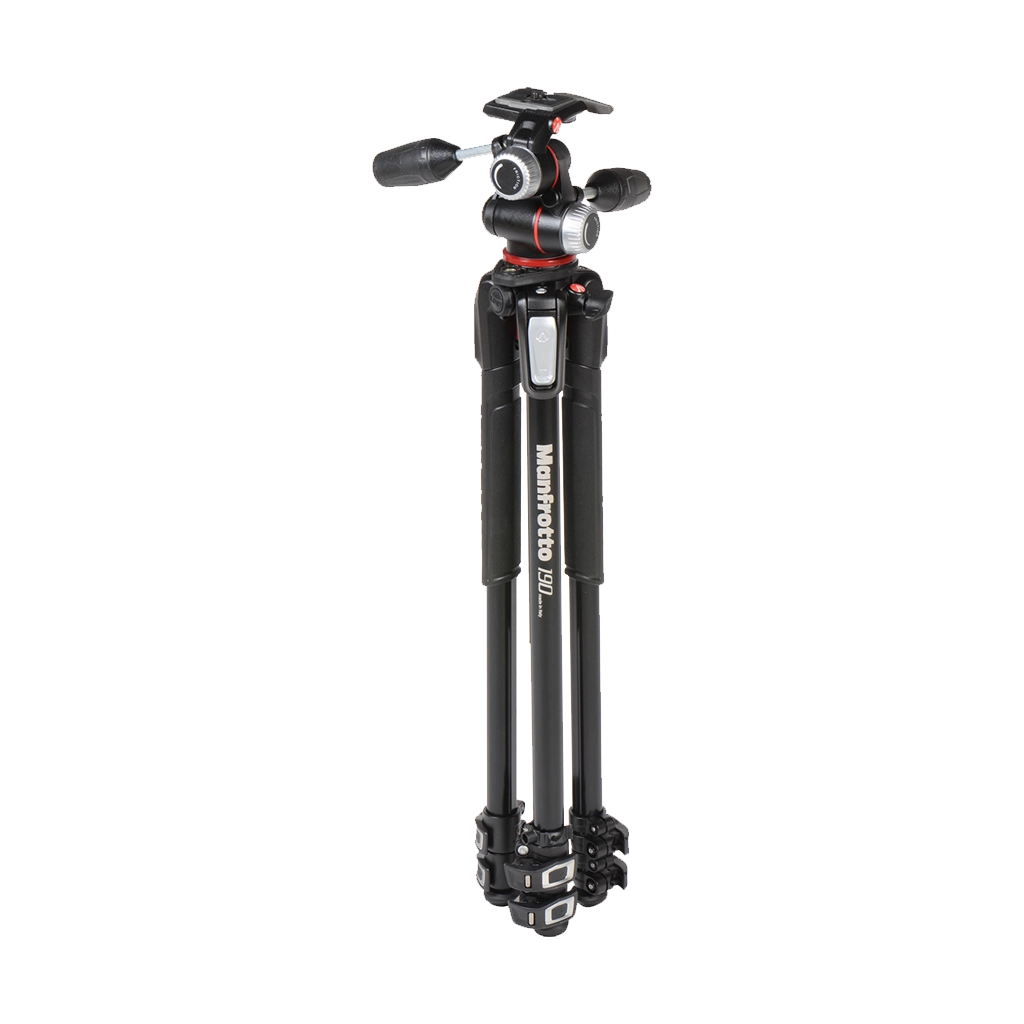 Manfrotto MK190XPRO3-3W Tripod with XPRO 3-Way Head
