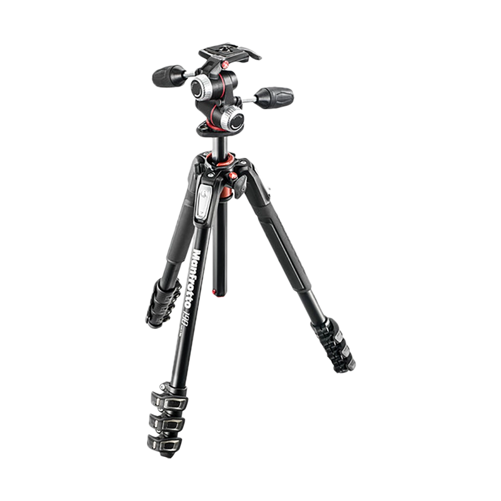 Manfrotto MK190XPRO4-3W Tripod with XPRO 3-Way Head