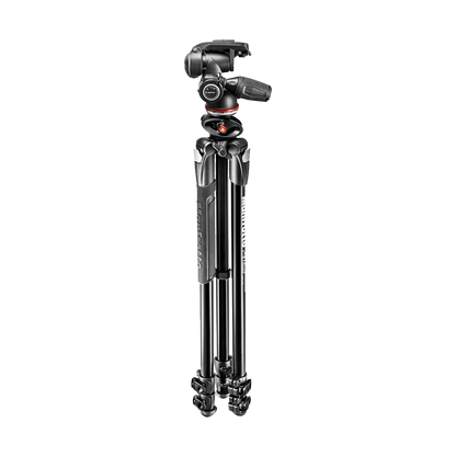 Manfrotto MK290DUA3-3W 3-Section Dual Aluminium Tripod with 3-Way Head