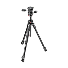Manfrotto MK290DUA3-3W 3-Section Dual Aluminium Tripod with 3-Way Head