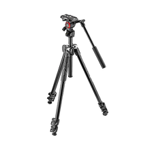 Manfrotto MK290LTA3-V 3-Section Light Aluminium Tripod with Befree Live Video Head