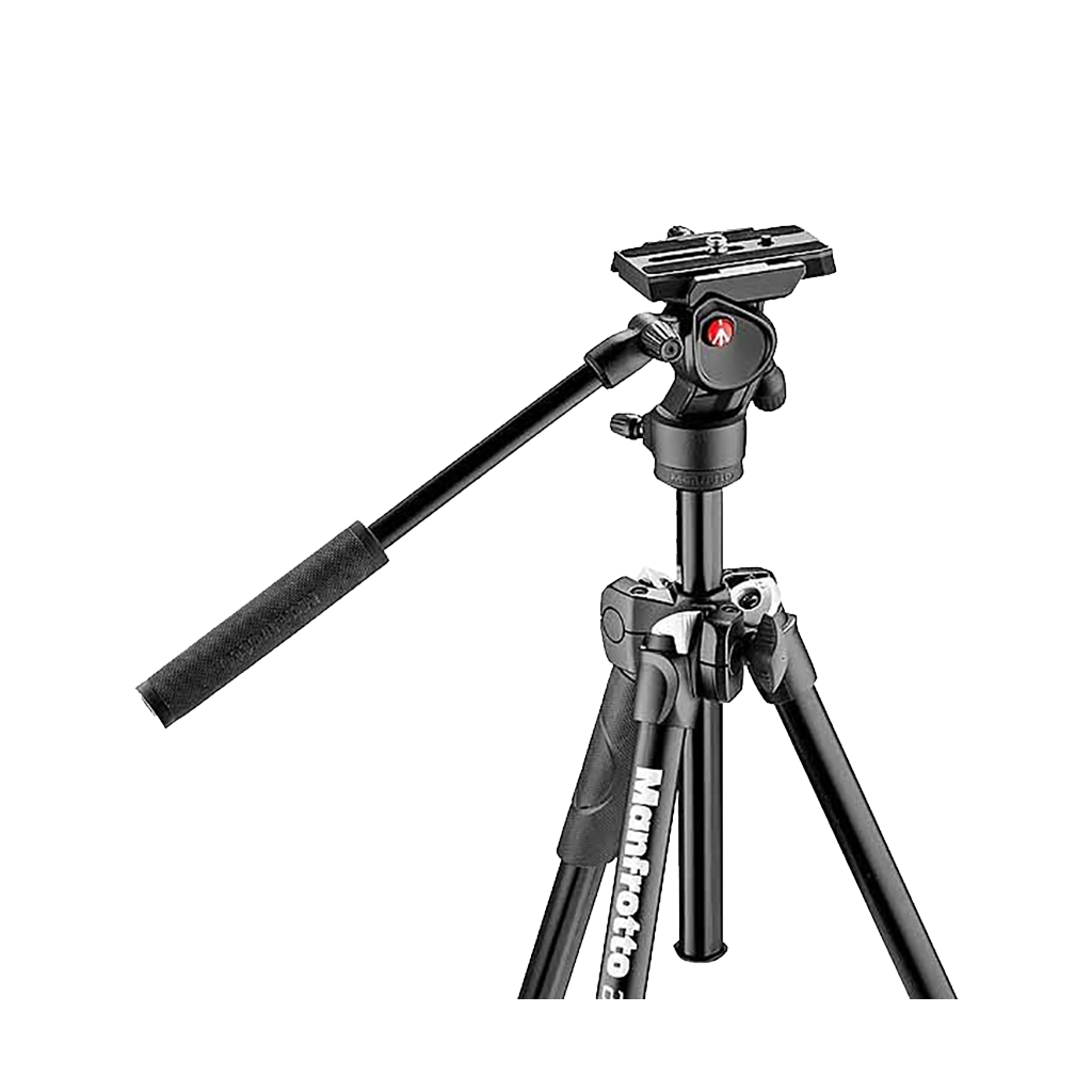 Manfrotto MK290LTA3-V 3-Section Light Aluminium Tripod with Befree Live Video Head