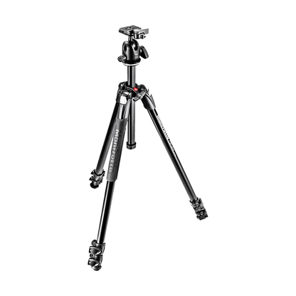 Manfrotto MK290XTA3-BH 290 Xtra Aluminium 3-Section Tripod with Ball Head
