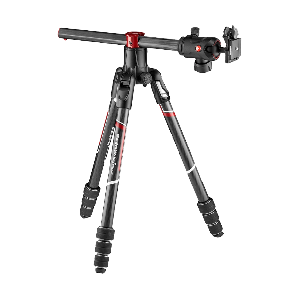 Manfrotto MKBFRTA4GXP-BH Befree GT XPRO Carbon Twist Tripod with 496 Center Ball Head