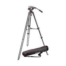 Manfrotto MVH502A Fluid Head and MVT502AM Tripod with Carrying Bag