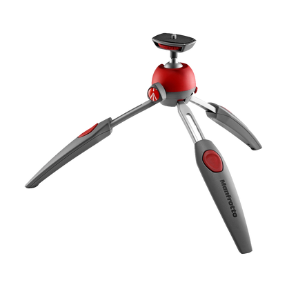 Manfrotto Pixi EVO 2-Section Mini Tripod (Red)