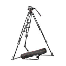 Manfrotto Pro Video Aluminium Kit MVH502A Head + 546GB Tripod +  Bag