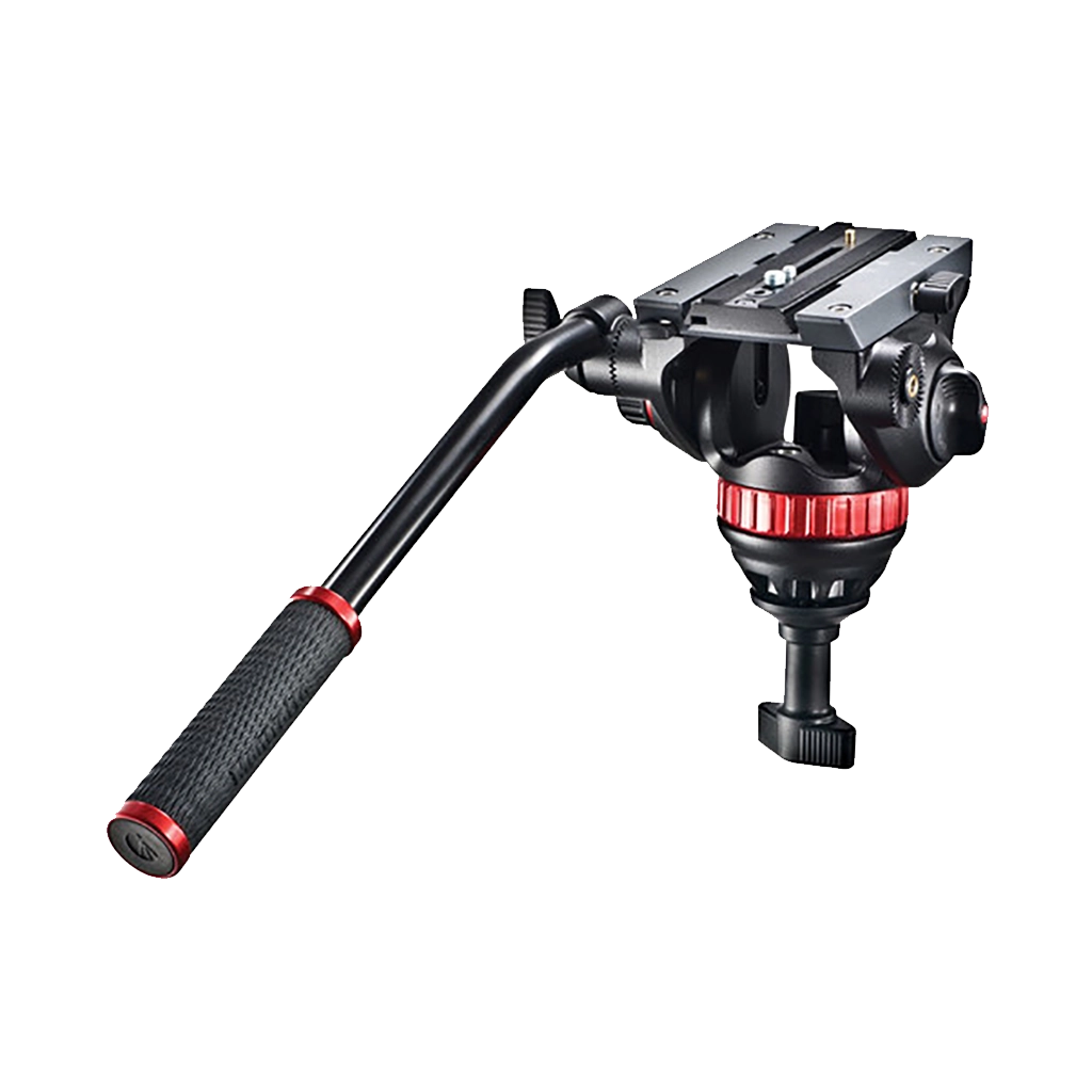 Manfrotto Pro Video Aluminium Kit MVH502A Head + 546GB Tripod +  Bag