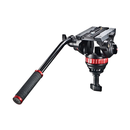 Manfrotto Pro Video Aluminium Kit MVH502A Head + 546GB Tripod +  Bag