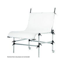Manfrotto Still Life Shooting Table Frame Without Plexiglass Panel (Silver)