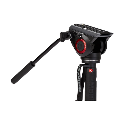 Manfrotto VMXPRO500 4-Section Video Monopod with Fluidtech Base & MVH500AH 2-Way Head