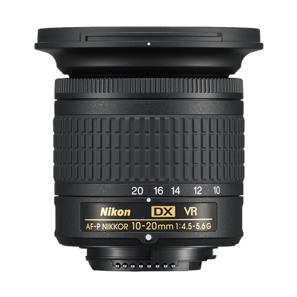 Nikon AF-P 10-20mm f/4.5-5.6G DX VR Lens