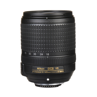 Nikon AF-S 18-140mm f/3.5-5.6 G ED DX VR Lens