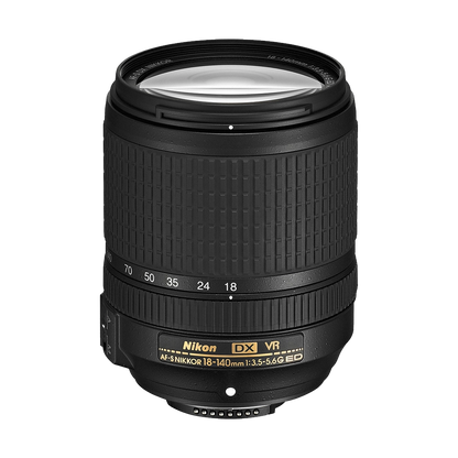 Nikon ズームレンズ AF-S 18-140mm G ED VR #259 Nikon AF-S 18-140mm f/3.5-5.6 G ED DX VR Lens - Orms Direct