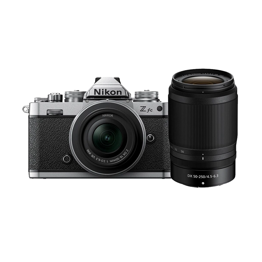 Nikon Z fc Mirrorless Digital Camera with 16-50mm & 50-250mm Lens