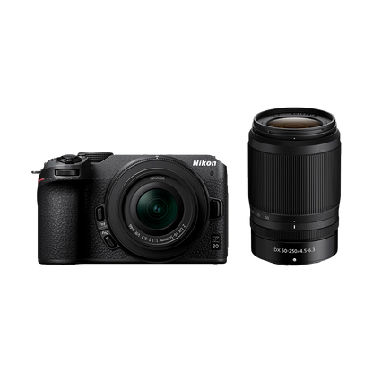 Nikon Z30 Mirrorless Camera with 16-50mm and 50-250mm Lenses