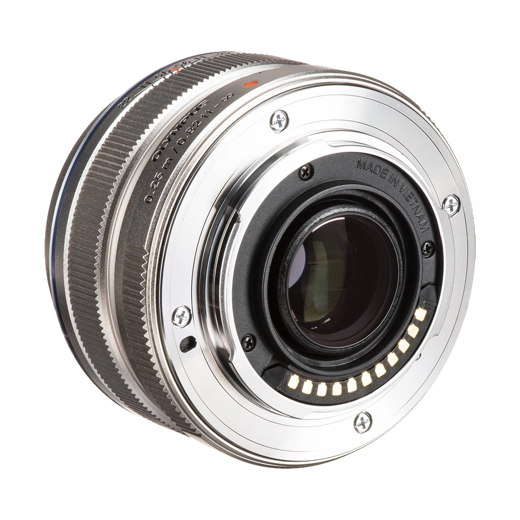 Olympus M.Zuiko Digital 17mm f/1.8 Lens (Silver) (MFT) (Online Only. ETA 3-5 Days)