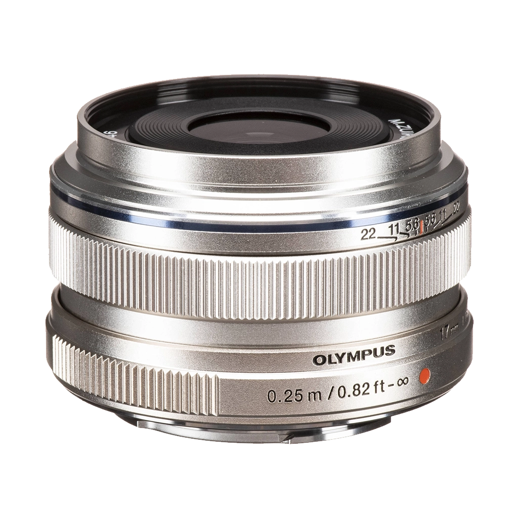 Olympus M.Zuiko Digital 17mm f/1.8 Lens (Silver) (MFT) (Online Only. ETA 3-5 Days)