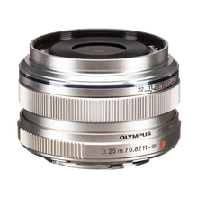Olympus M.Zuiko Digital 17mm f/1.8 Lens (Silver) (MFT) (Online Only. ETA 3-5 Days)