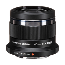 Olympus M.Zuiko Digital 45mm f/1.8 Lens (MFT) (Online Only. ETA 3-5 Days)