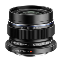 Olympus M.Zuiko Digital ED 12mm f/2 Lens (Black) (MFT) (Online Only. ETA 3-5 Days)
