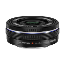 Olympus M.Zuiko Digital ED 14-42mm f/3.5-5.6 EZ Lens (Black) (Online Only. ETA 3-5 Days)