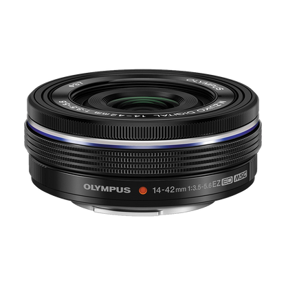 Olympus M.Zuiko Digital ED 14-42mm f/3.5-5.6 EZ Lens (Black