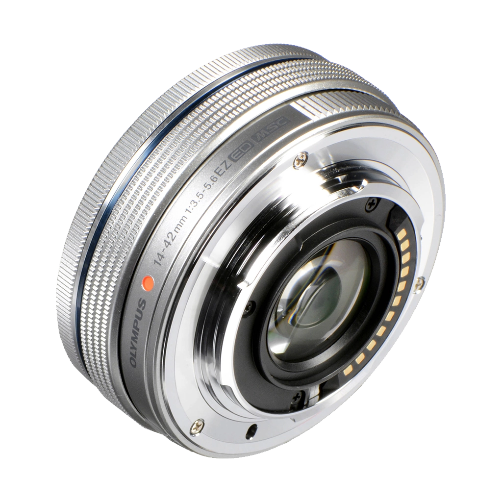 Olympus M.Zuiko Digital ED 14-42mm f/3.5-5.6 EZ Lens (Silver) (MFT) (Online Only. ETA 3-5 Days)