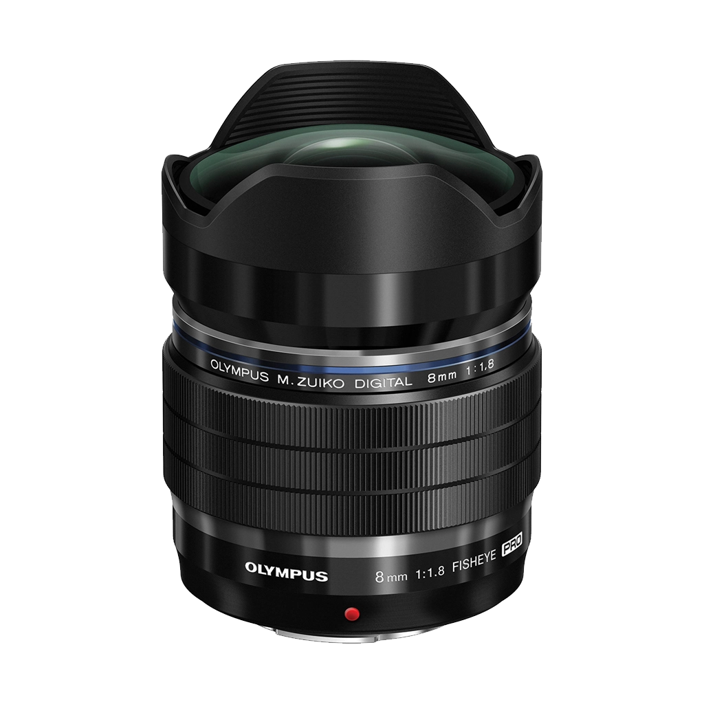 Olympus M.Zuiko Digital ED 8mm f/1.8 Fisheye PRO Lens (MFT) (Online Only. ETA 3-5 Days)