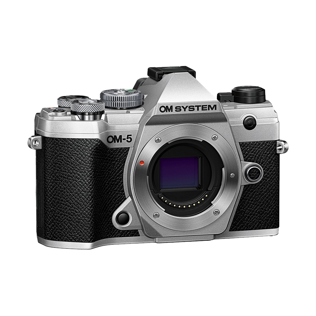 OM SYSTEM OM-5 Mirrorless Camera (Silver)