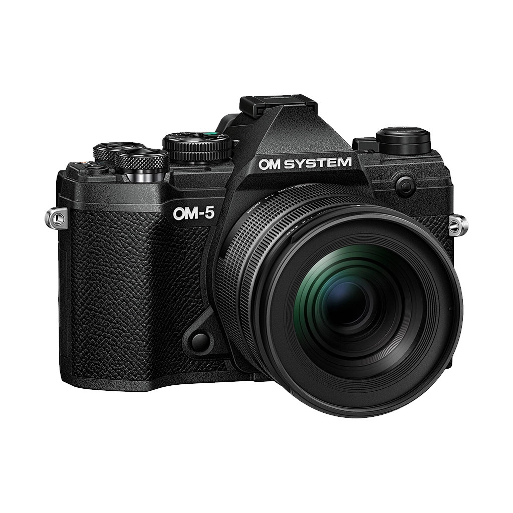 OM SYSTEM OM-5 Mirrorless Camera with 12-45mm f/4 PRO Lens (Black)