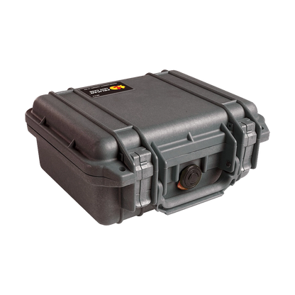 Pelican 1200 Case (Black) with Pick 'N Pluck Foam