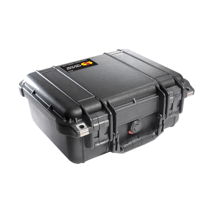 Pelican 1400 Case (Black) with Pick 'N Pluck Foam