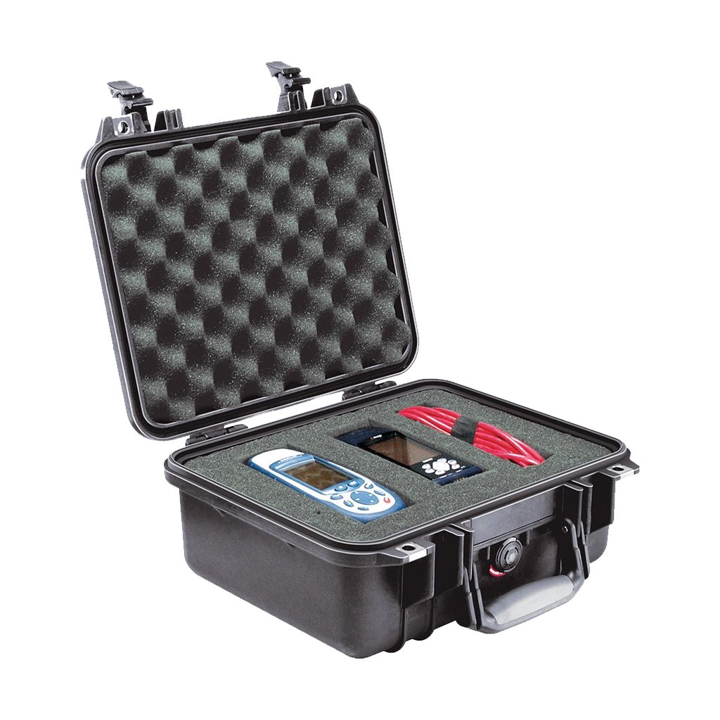 Pelican 1400 Case (Black) with Pick 'N Pluck Foam